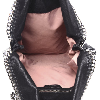 Stella McCartney Shaggy Deer Falabella Fold Over Tote Black 4 of 10