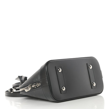 Louis Vuitton Epi Alma BB Black 4 of 12