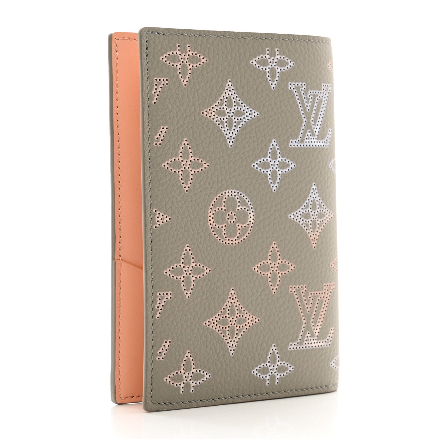 Louis Vuitton Mahina Flight Mode Passport Cover Grey 1392291