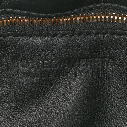 Bottega Veneta Lambskin Maxi Intreccio Padded Chain Cassette Crossbody Bag Black 6 of 11