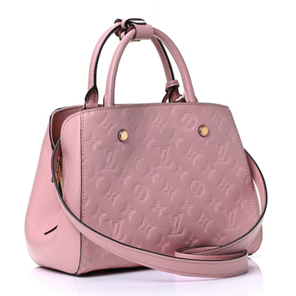 Louis Vuitton Empreinte Montaigne BB Rose Poudre 2 of 4