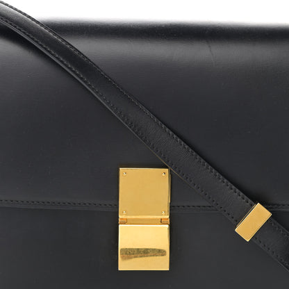 Celine Box Calfskin Medium Classic Box Flap Bag Black 8 of 12