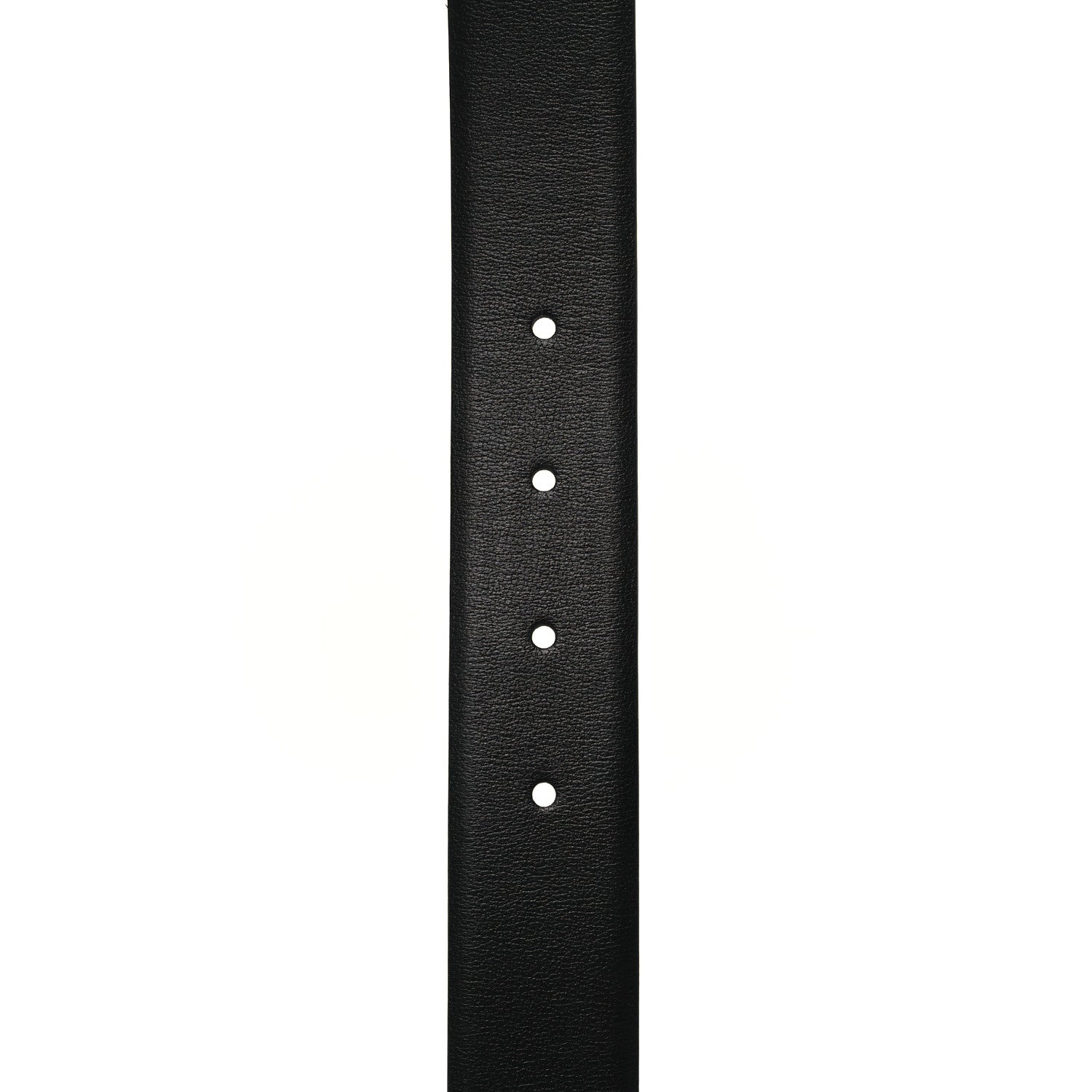 Chanel Calfskin Lambskin Metal Chain Reversible Belt 90 36 Black Burgundy 7 of 8