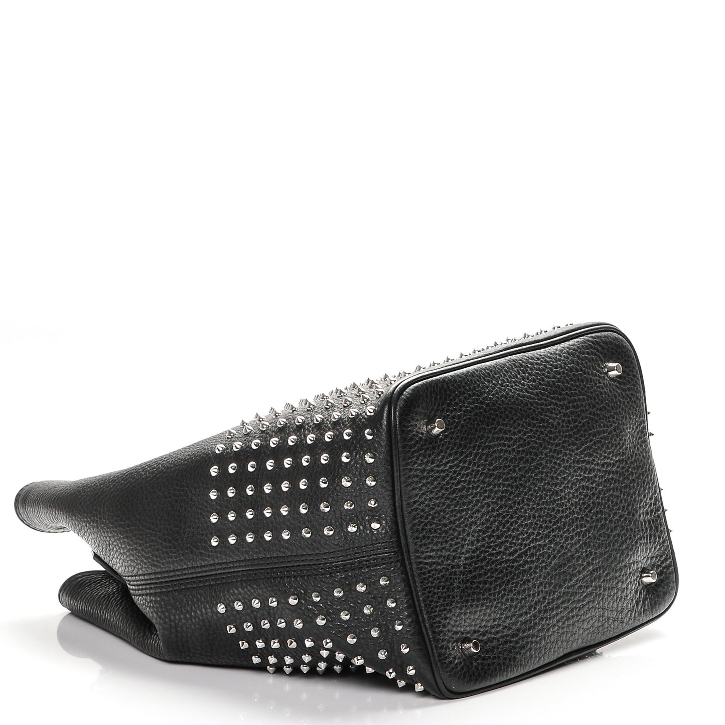 Calfskin Studded Medium Susanna Hobo Black