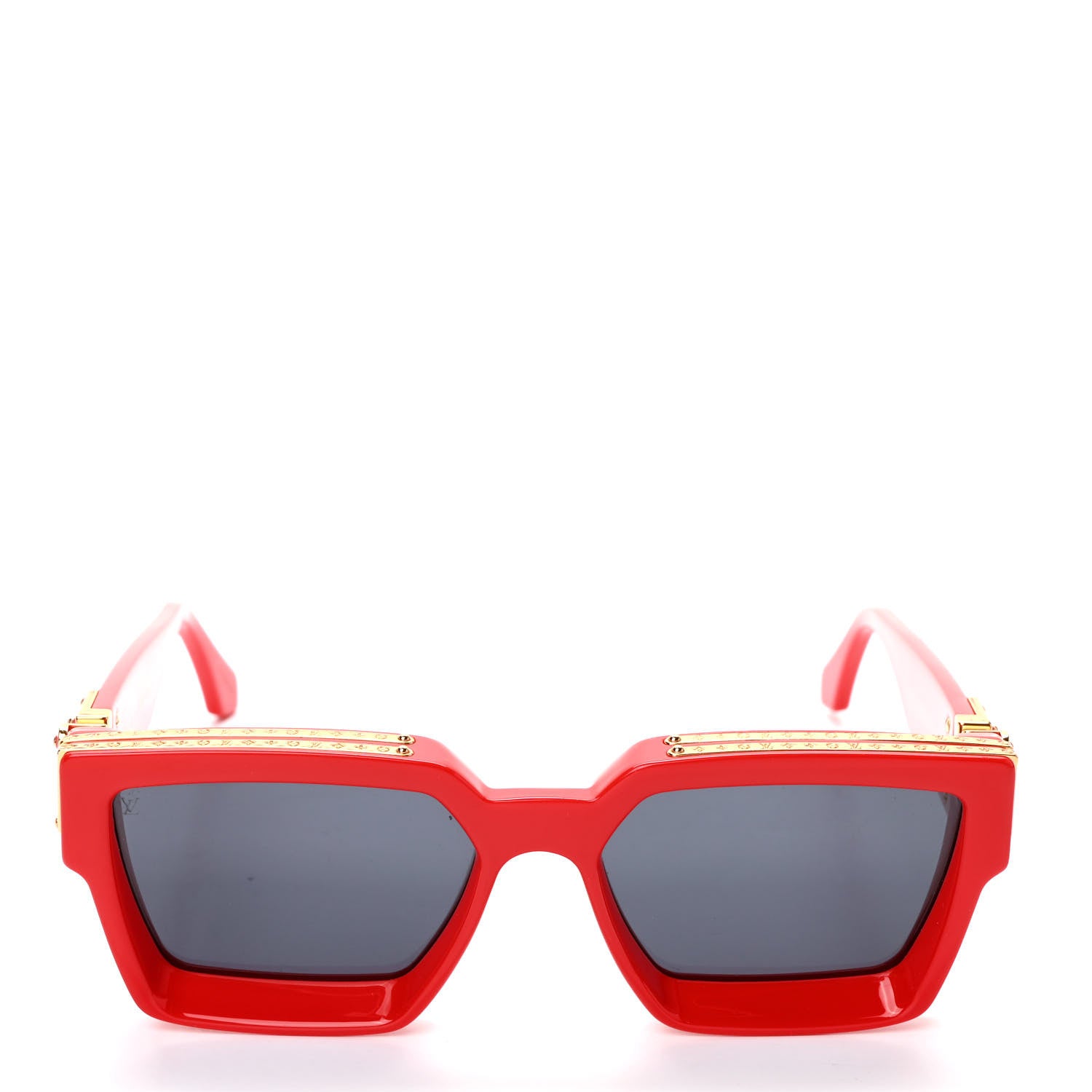 Louis Vuitton Acetate 1.1 Millionaires Z1169W Sunglasses Red 2 of 7