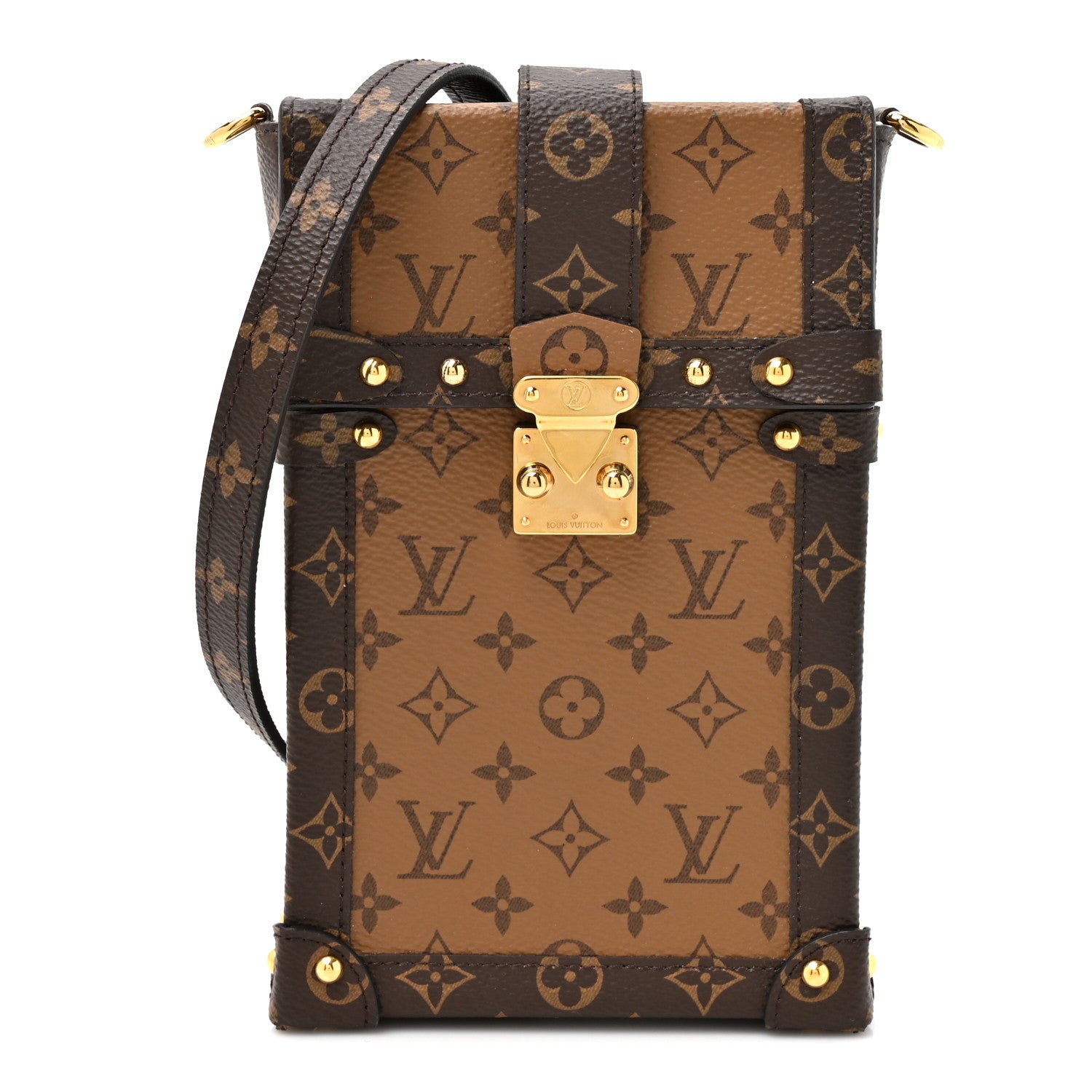 Louis Vuitton Reverse Monogram Pochette Trunk Verticale 1 of 10