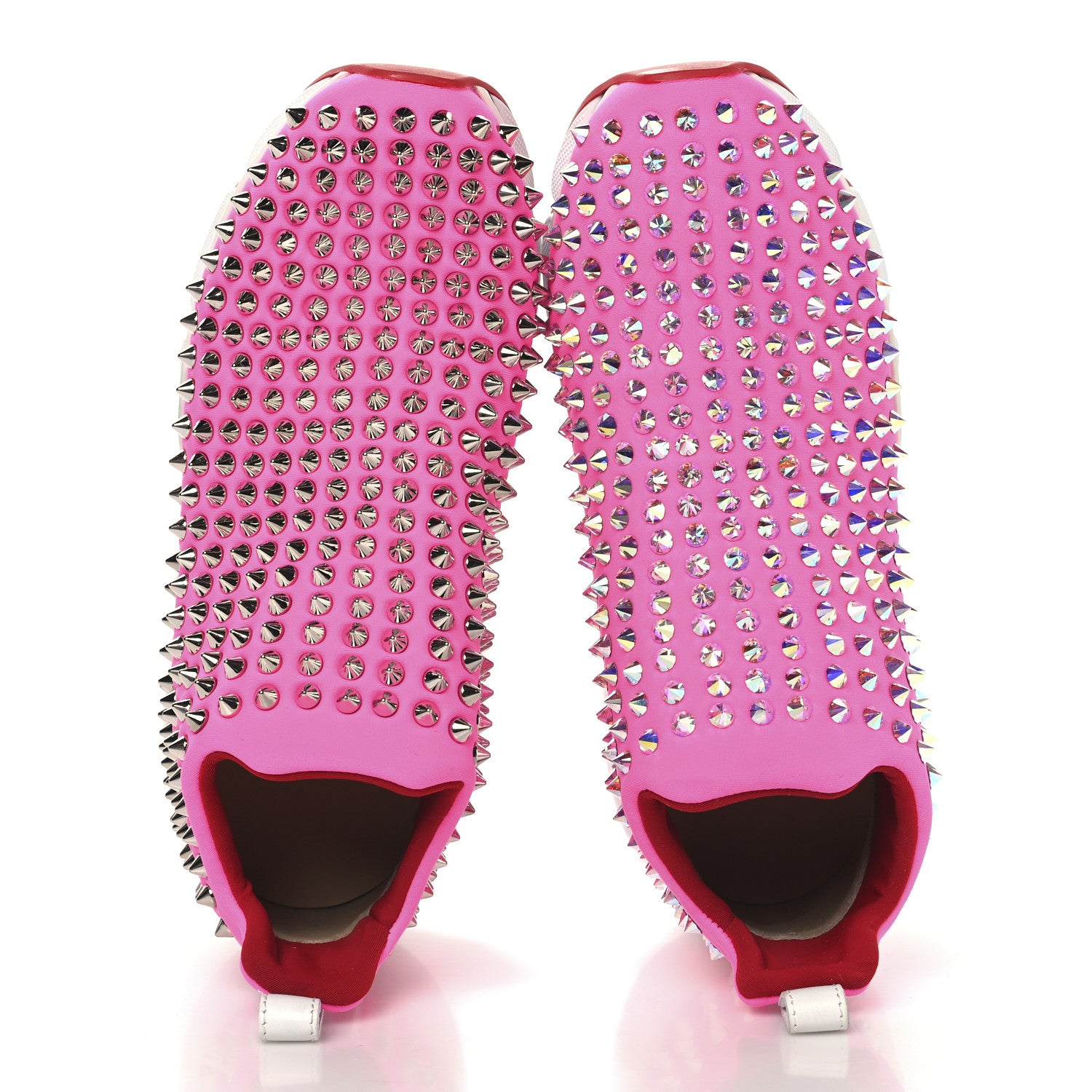 Christian Louboutin Neoprene Spike Sock Donna Flat Sneakers 35