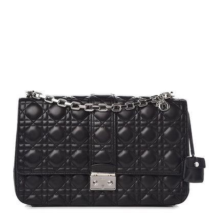 Christian Dior Lambskin Cannage Large Miss Dior Flap Black 1 of 7