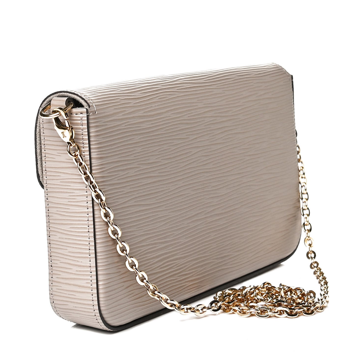 Epi Felicie Pochette Chain Wallet Galet