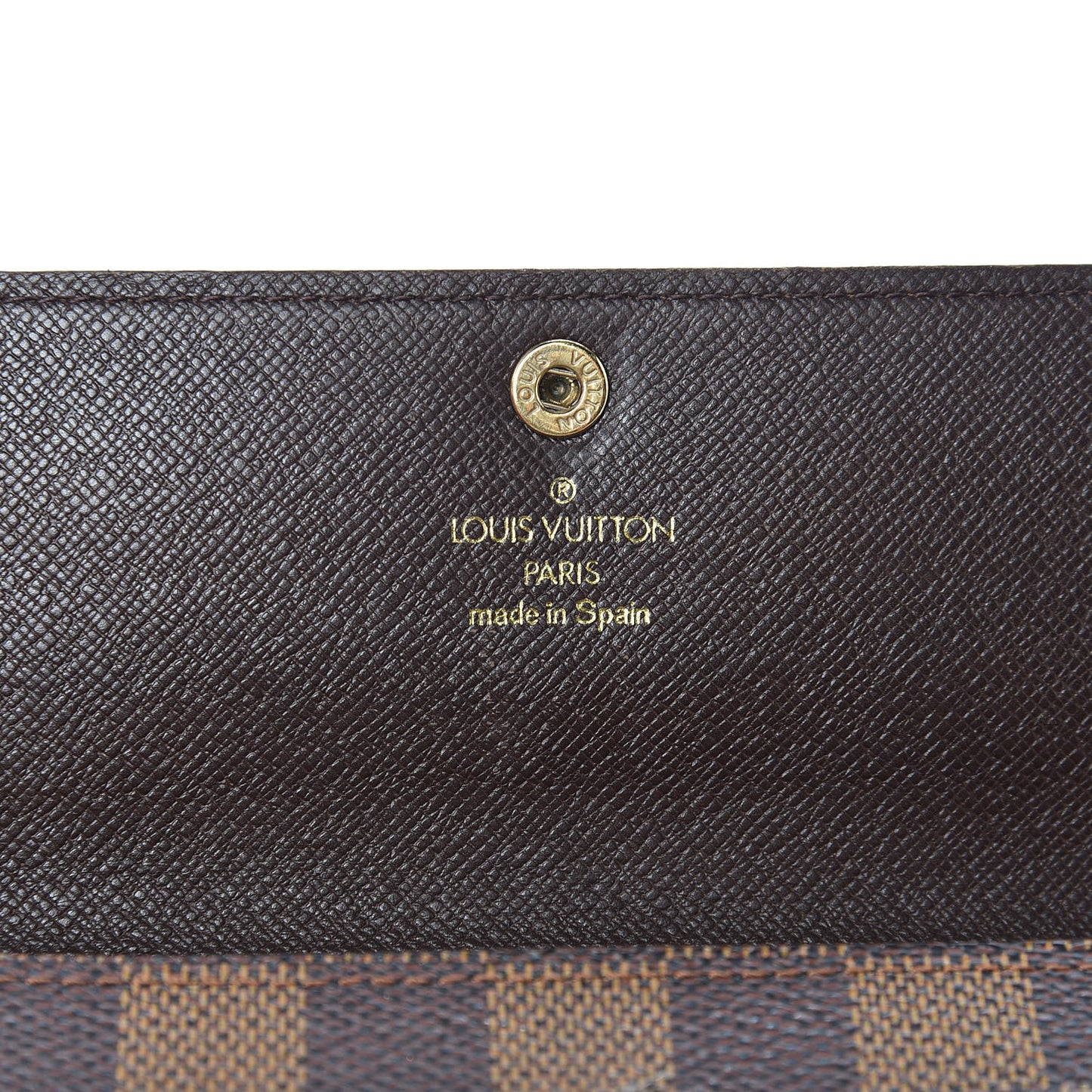 Damier Ebene Porte-Monnaie Wallet