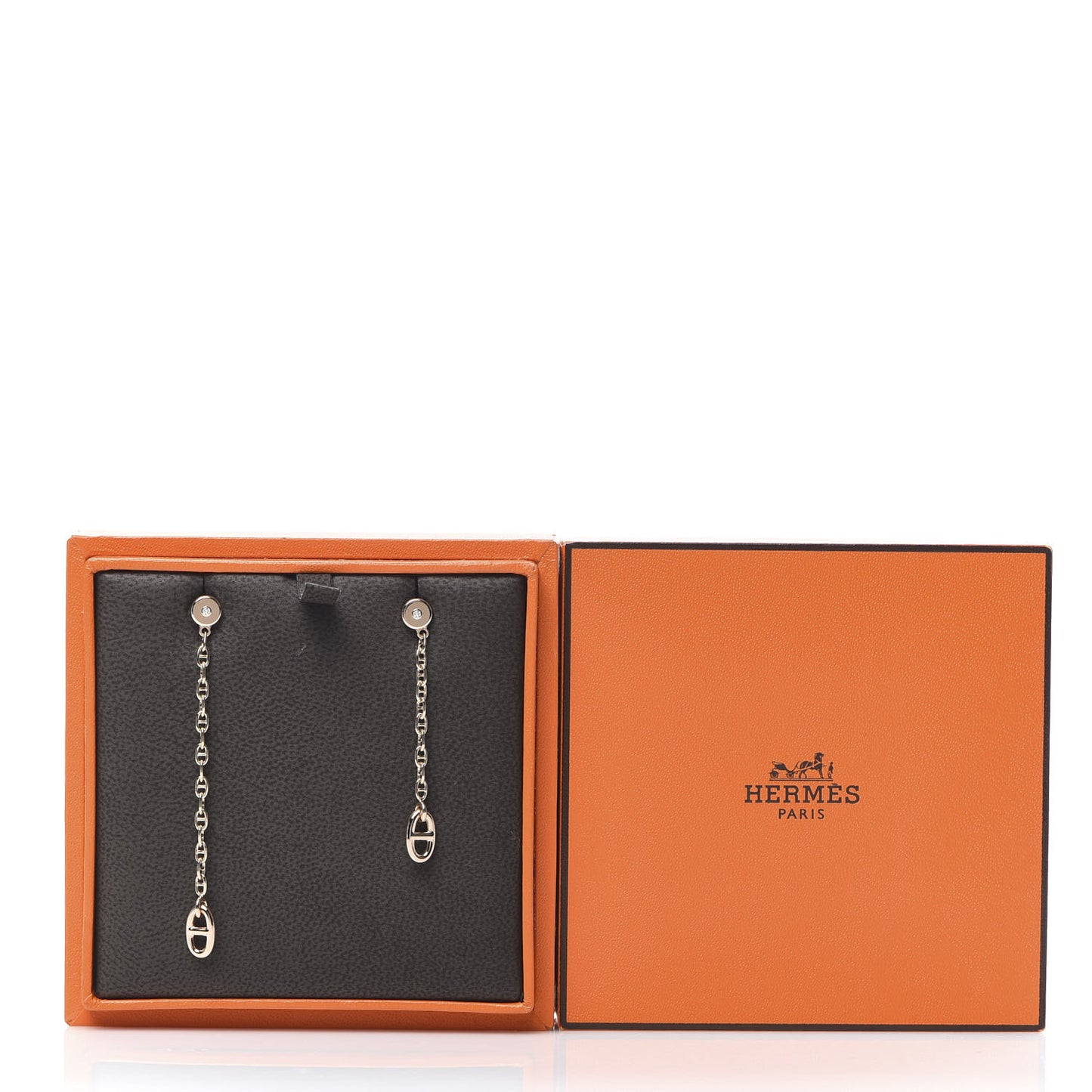 18K Rose Gold Diamond TPM Farandole Drop Earrings