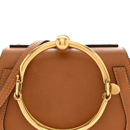 Chloe Calfskin Suede Medium Nile Bracelet Bag Caramel 8 of 12