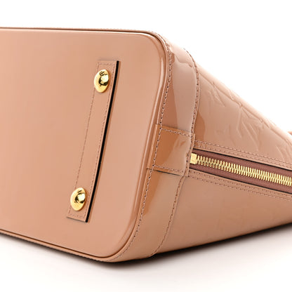 Louis Vuitton Vernis Alma PM Rose Velours 10 of 13