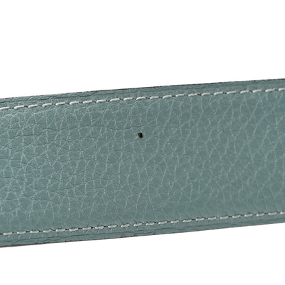 Hermes Box Togo 32mm Belt Strap 105 42 Graphite Ciel 7 of 12