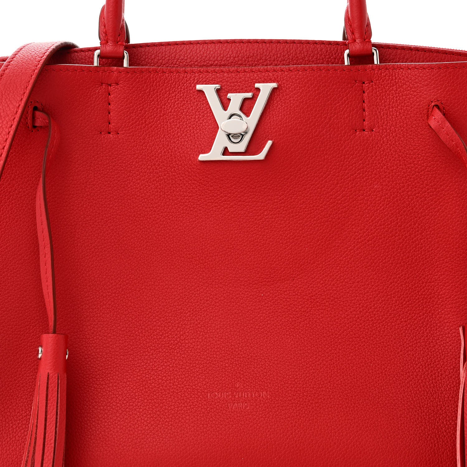 Louis Vuitton Calfskin Lockmeto Rubis 8 of 10