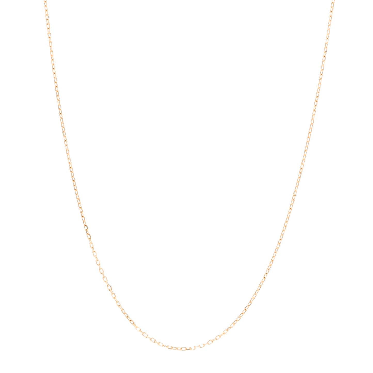18K Yellow Gold Chain Necklace