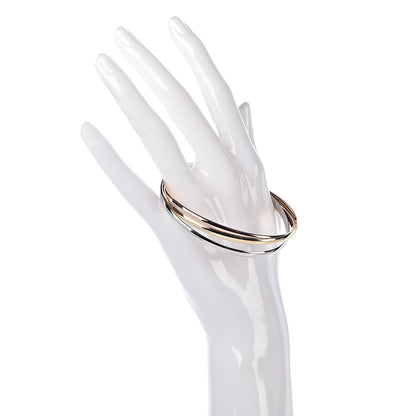 Cartier 18K Pink Yellow White Gold Trinity Bangle Bracelet 64 2 of 5