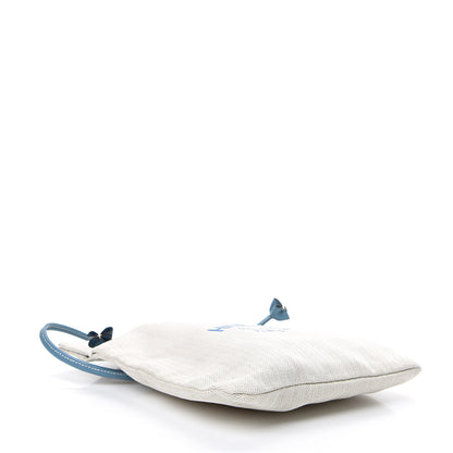 Hermes Canvas Epsom Aline Grooming Bag Craie 3 of 9