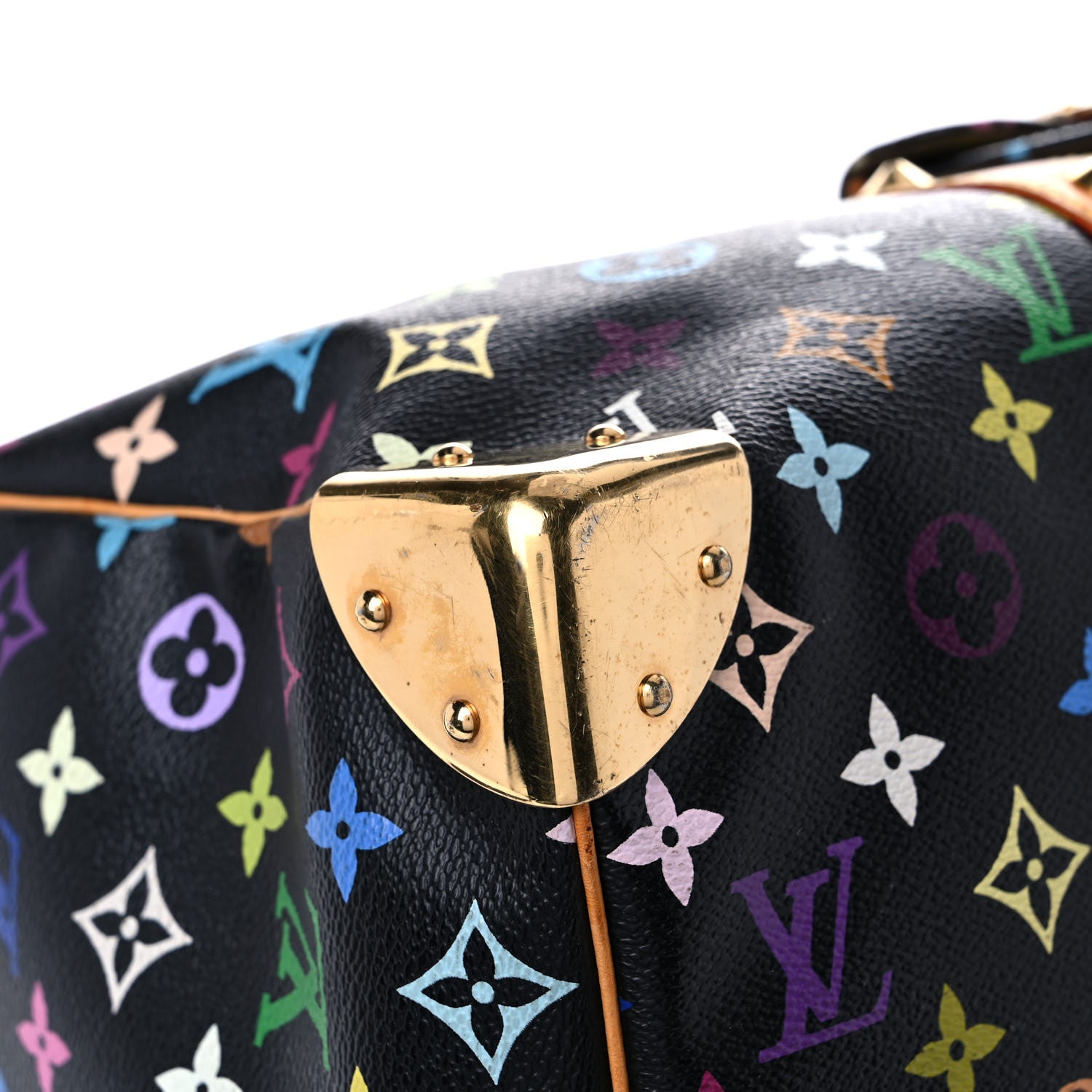Louis Vuitton Monogram Multicolor Keepall 45 Black 7 of 35