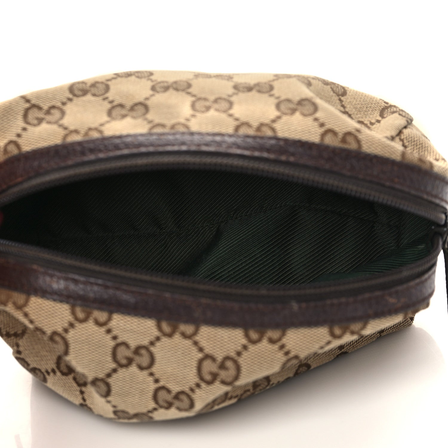 Gucci Monogram Large Cosmetic Case Brown 5 of 6