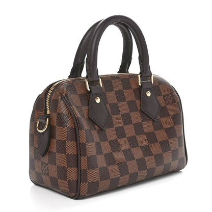 Louis Vuitton Damier Ebene Speedy Bandouliere 20 3 of 9