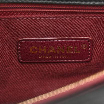 Chanel Caviar Quilted Small Coco Handle Flap Black 6 of 12