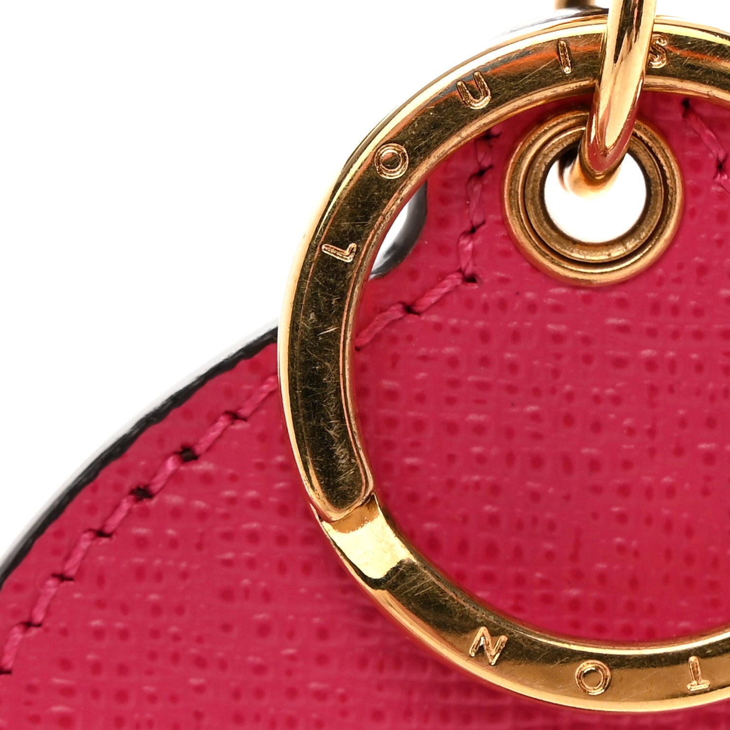 Louis Vuitton Monogram Love Lock Bag Charm Key Holder 4 of 5