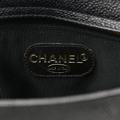 Chanel Caviar CC Shoulder Bag Black 6 of 11