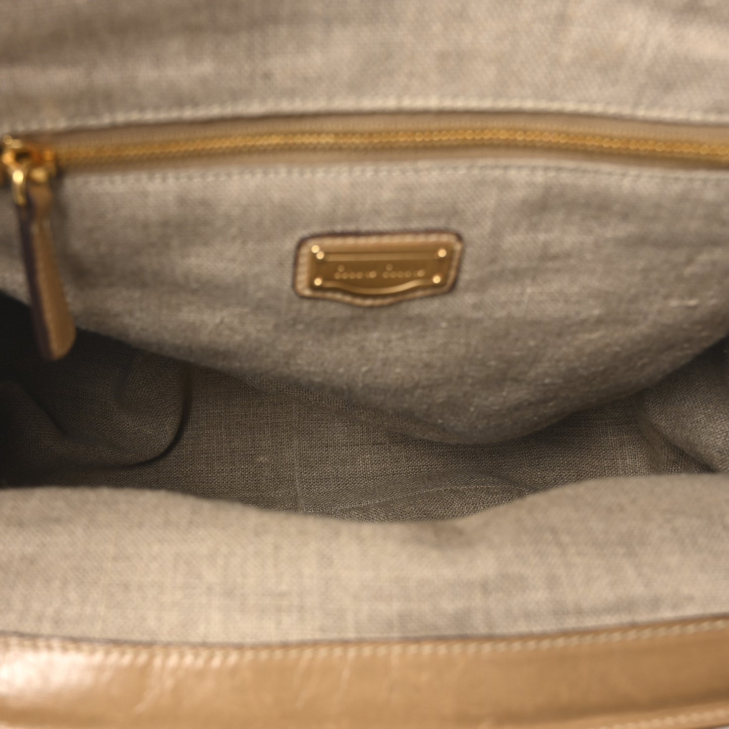 Nappa Lux Two Way Handbag Sabbia