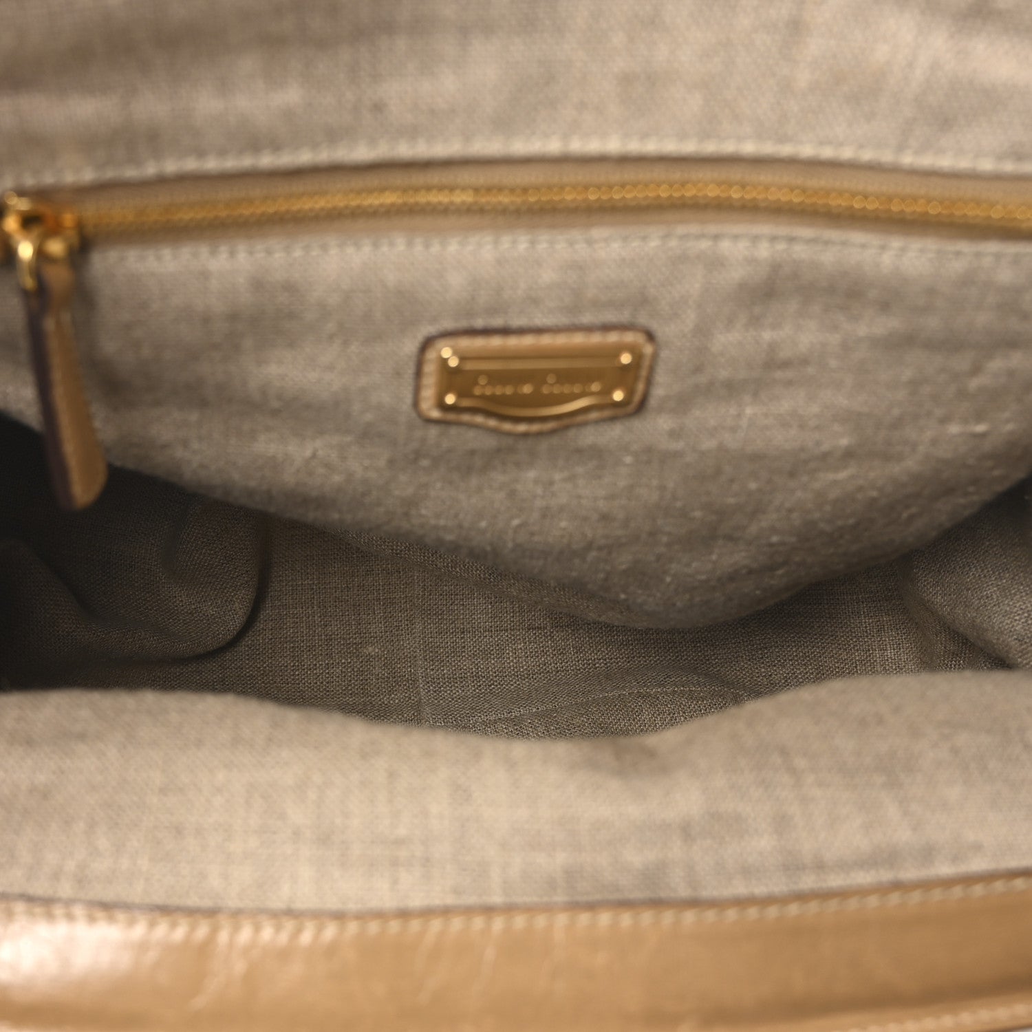 Miu Miu Nappa Lux Two Way Handbag Sabbia 5 of 9