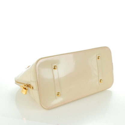 Louis Vuitton Vernis Alma GM Blanc Corail 4 of 10
