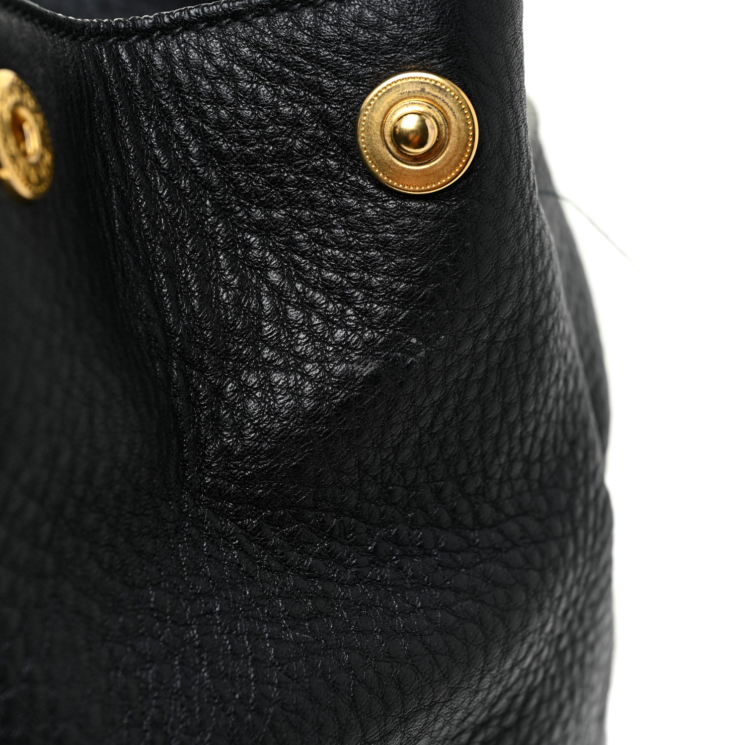 Prada Vitello Daino Tote Nero Black 14 of 16