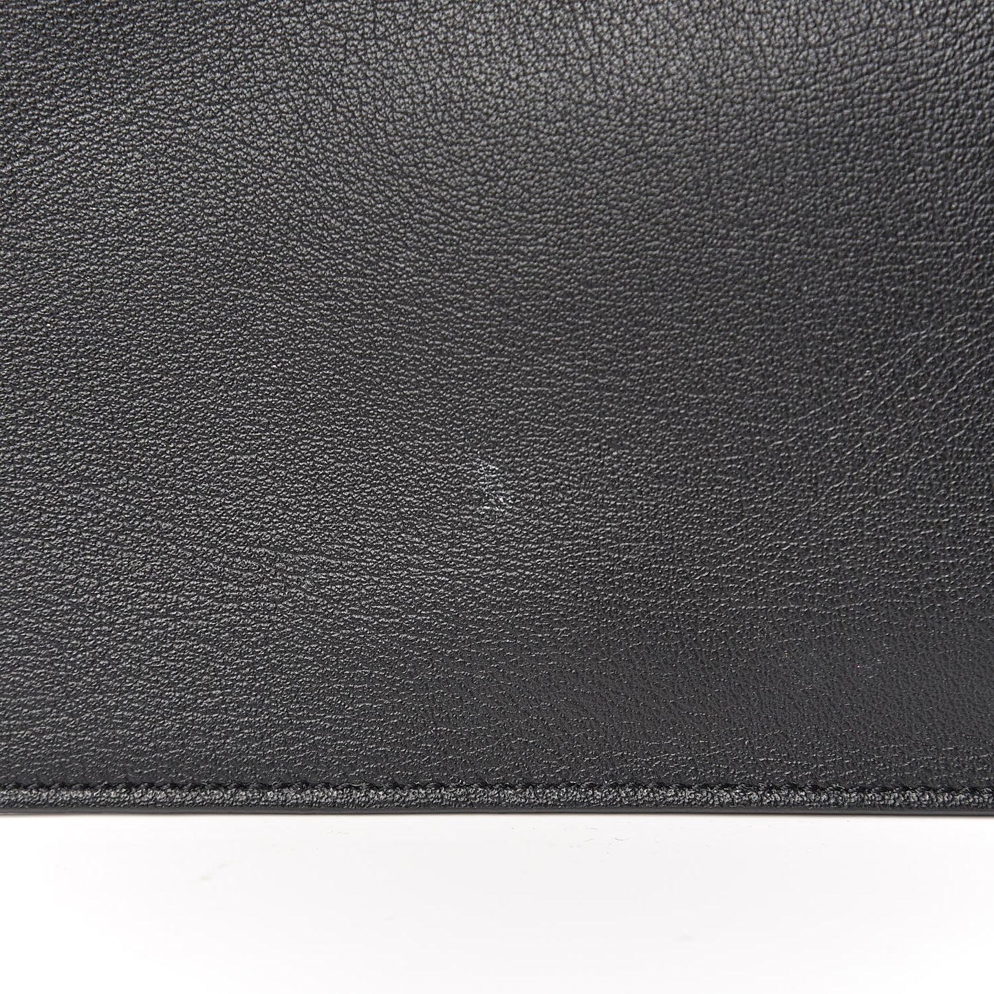 Calfskin Large Shopping Tote Black