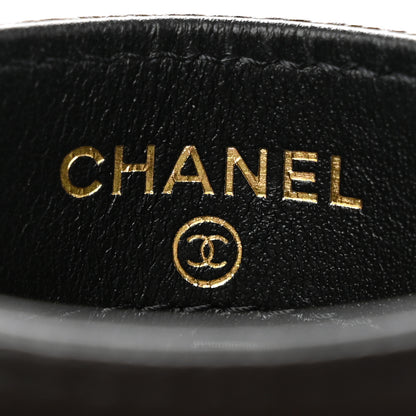 Chanel Caviar Quilted Striated Card Holder Black 6 of 11