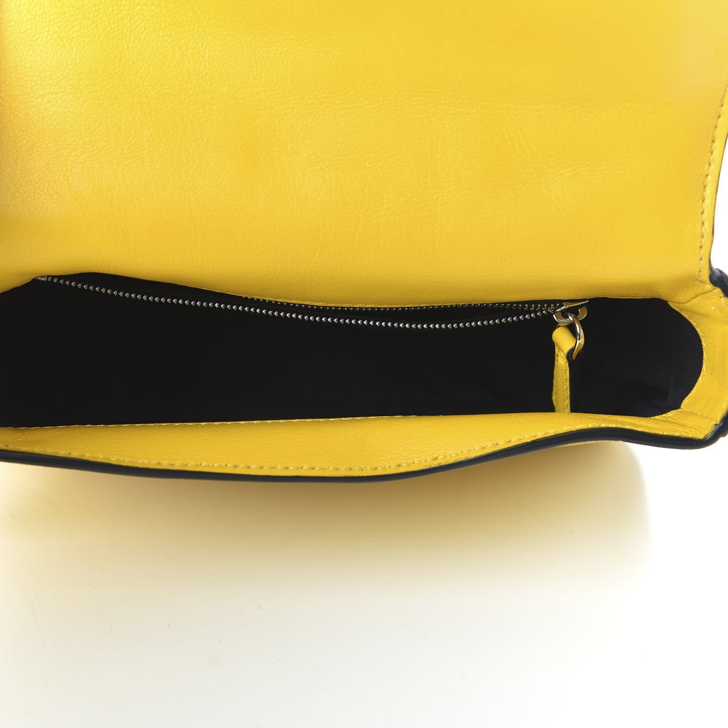 Nappa FF 1974 Embossed Mini Expandable Flap Bag Mimosa