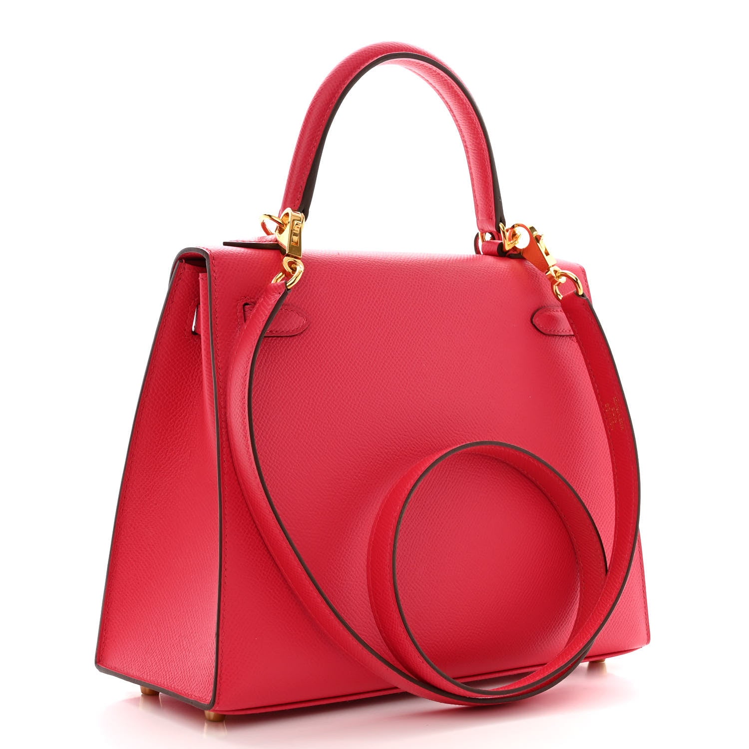 Hermes Epsom Kelly Sellier 25 Rose Extreme 3 of 11