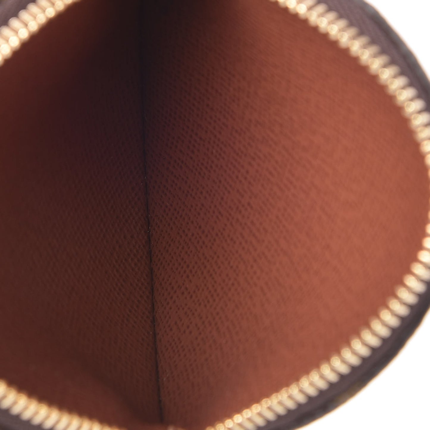 Monogram Round Coin Purse