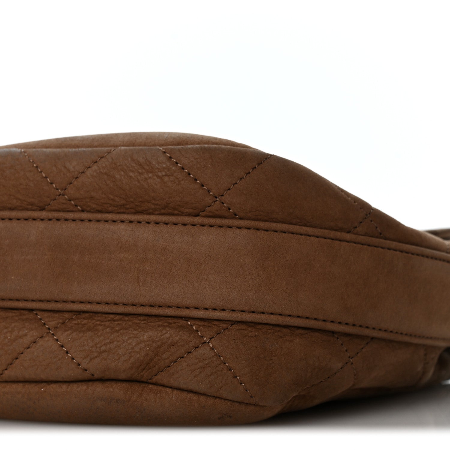 Chanel Suede Calfskin Stitched Small Paris in Rome Messenger Brown 10 of 12
