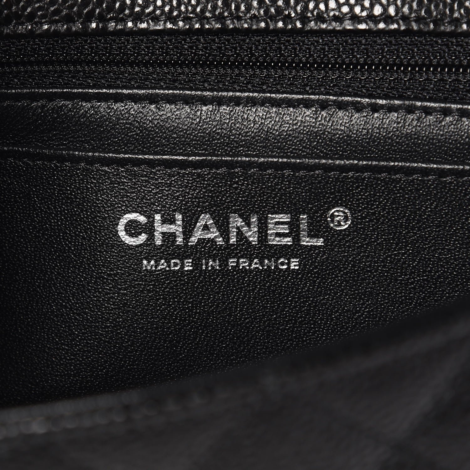 Chanel Caviar Quilted Mini Rectangular Flap Black 6 of 7
