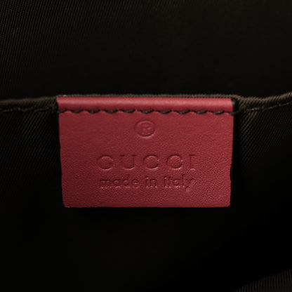 Gucci GG Supreme Monogram Blooms Large Cosmetic Case Beige Multicolor Dry Rose 6 of 9