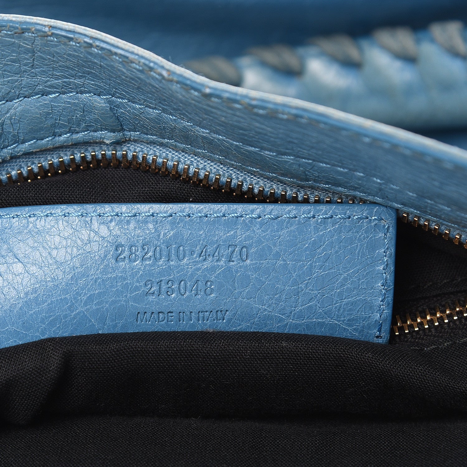 Balenciaga Agneau Giant 12 Rose Gold Hardware City Bleu Indigo 7 of 15