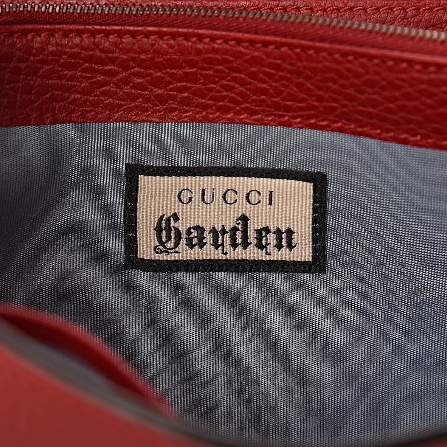 Gucci Calfskin Garden Dionysus Chain Wallet Hibiscus Red 7 of 12