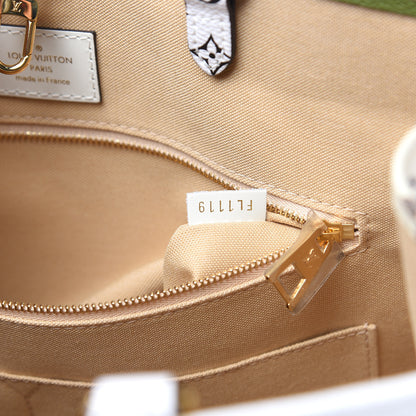 Louis Vuitton Monogram Giant Onthego GM Kaki Beige 7 of 10