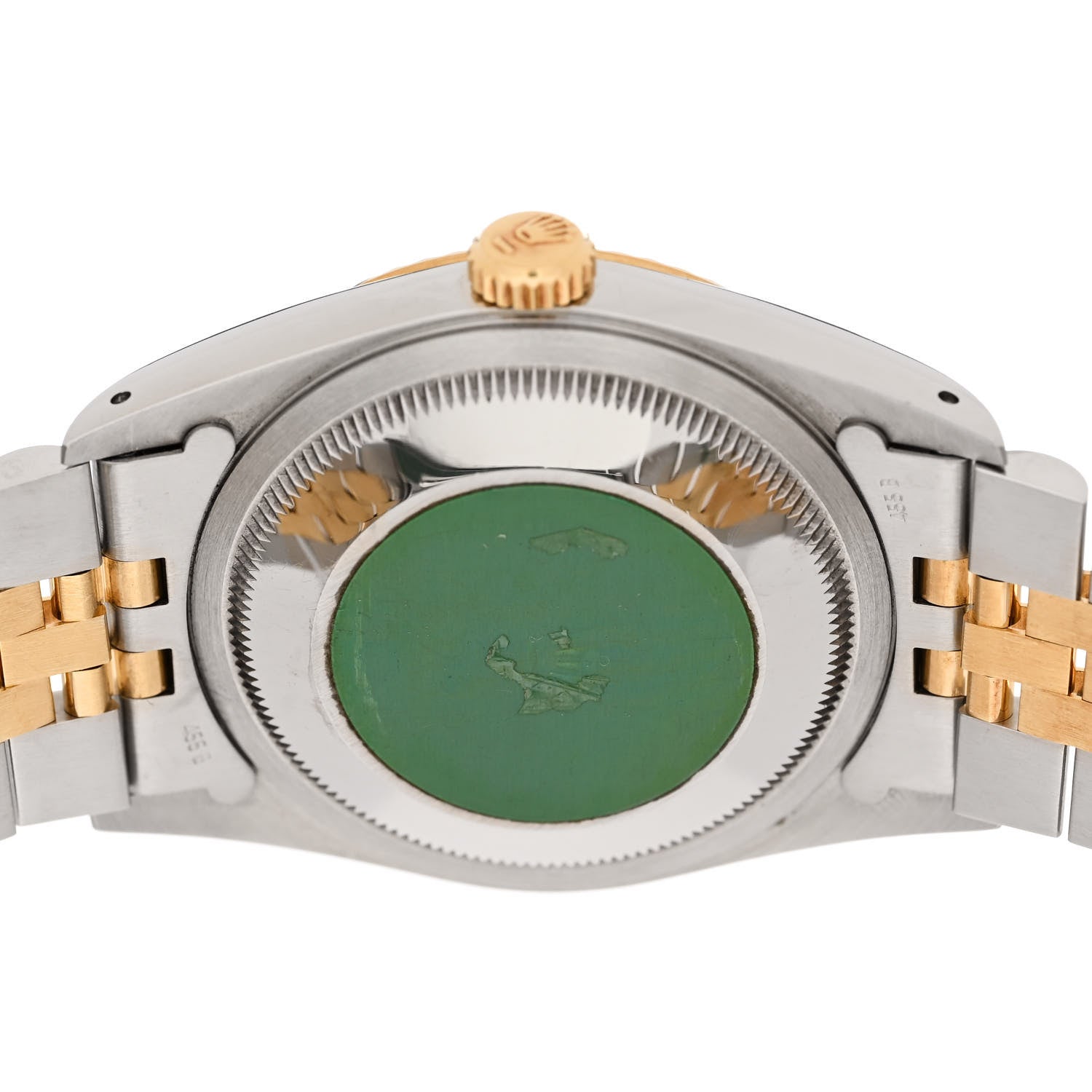 Rolex Stainless Steel 18K Yellow Gold Diamond 36mm Oyster Perpetual Datejust Watch Champagne 16233 4 of 4