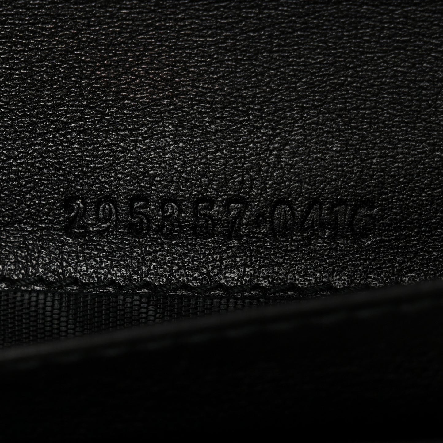 Guccissima Emily Continental Wallet Black