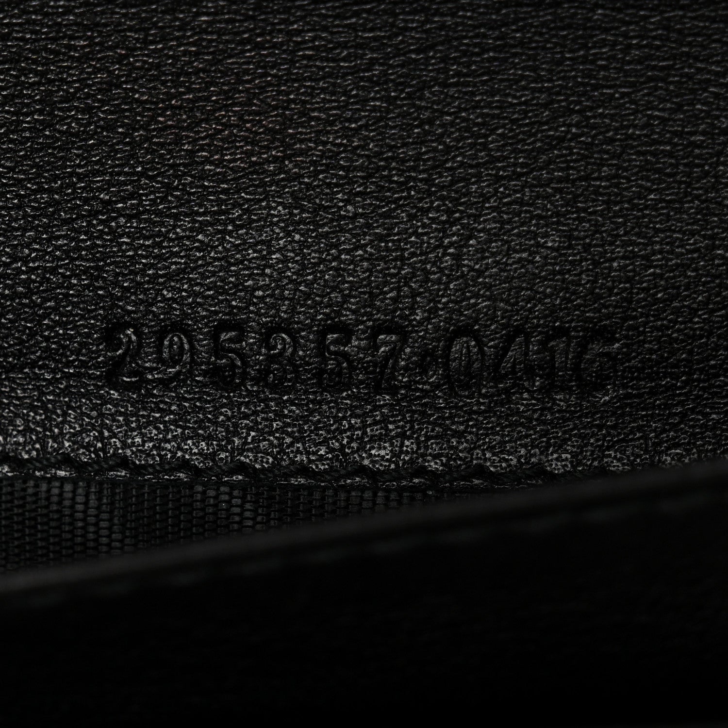 Gucci Guccissima Emily Continental Wallet Black 8 of 14