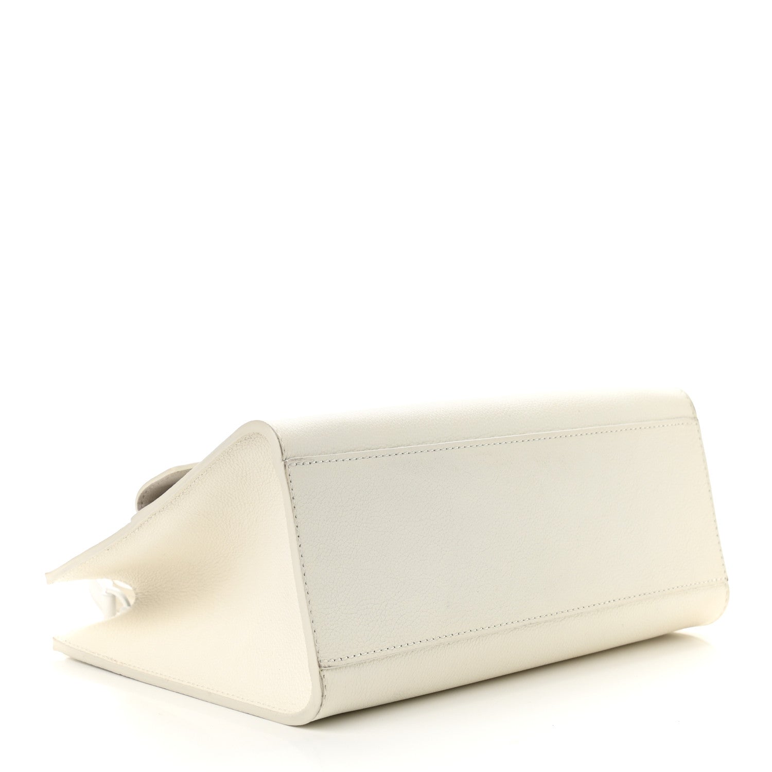 Louis Vuitton Soft Calfskin Lockme Tote PM White 4 of 9