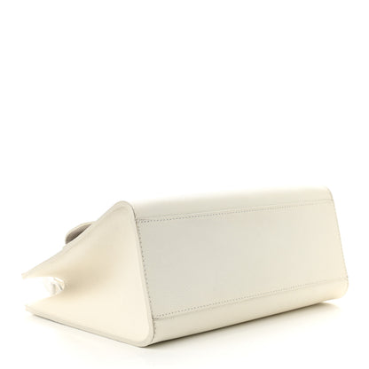 Louis Vuitton Soft Calfskin Lockme Tote PM White 4 of 9