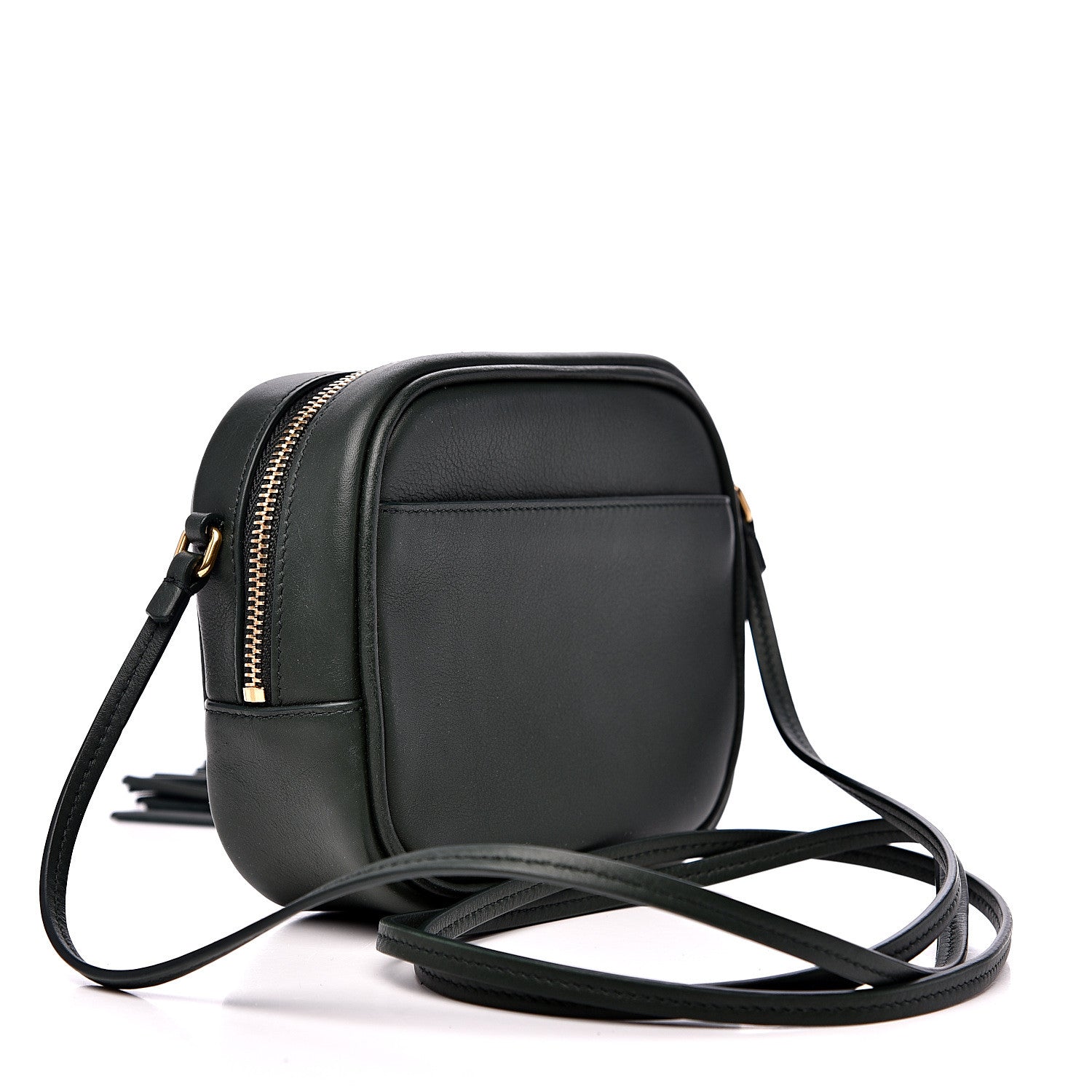 Saint Laurent Nappa Monogram Blogger Bag Vert Fonce 2 of 9