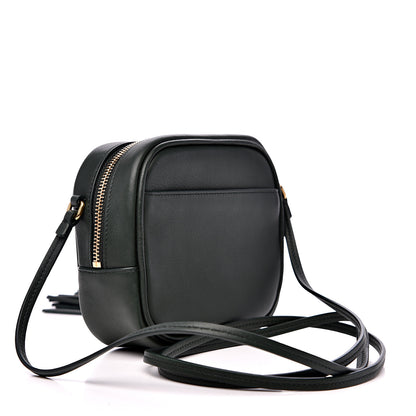 Saint Laurent Nappa Monogram Blogger Bag Vert Fonce 2 of 9